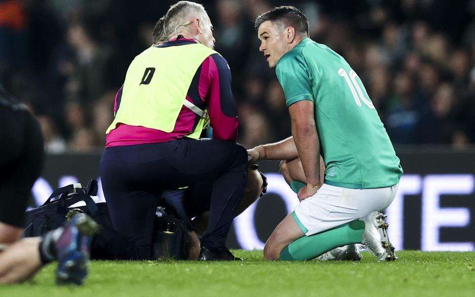 There were questions over Johnny Sexton's return to the Ireland team in the New Zealand series - GETTY IMAGES