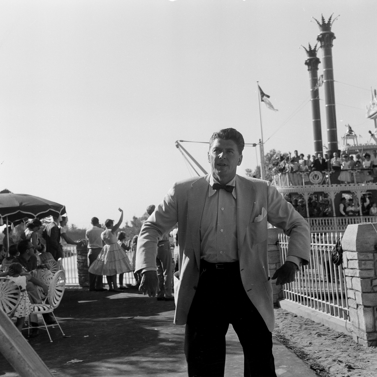 Ronald Reagan at Disneyland