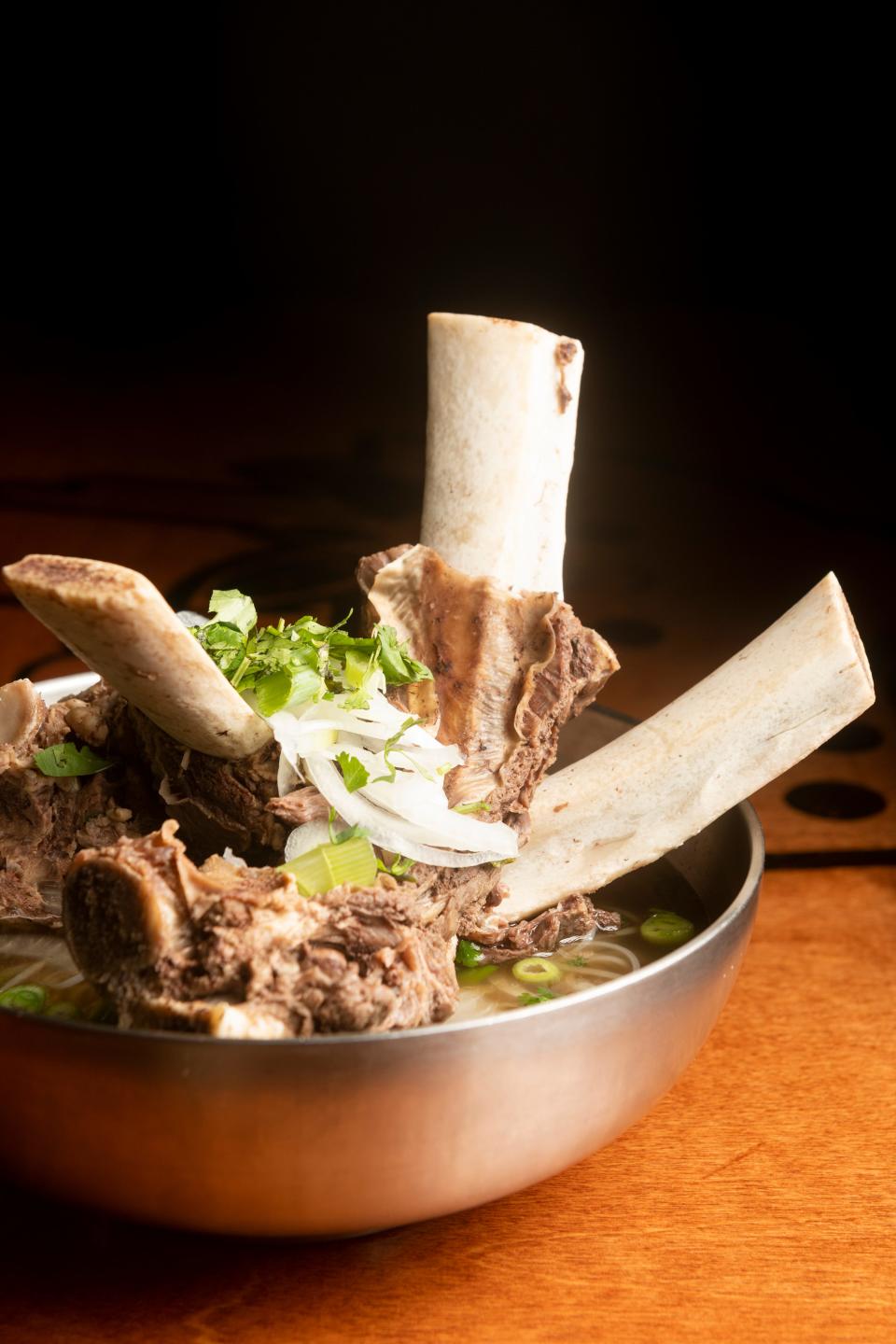 This is beef spare ribs pho soup from the PHO in Apple Valley.