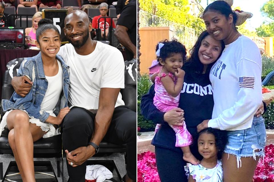 Gianna Bryant; Kobe Bryant; Vanessa Bryant