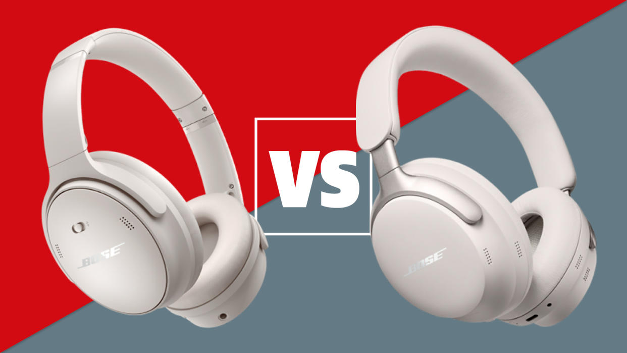  Bose QuietComfort vs Bose QuietComfort Ultra Headphones. 