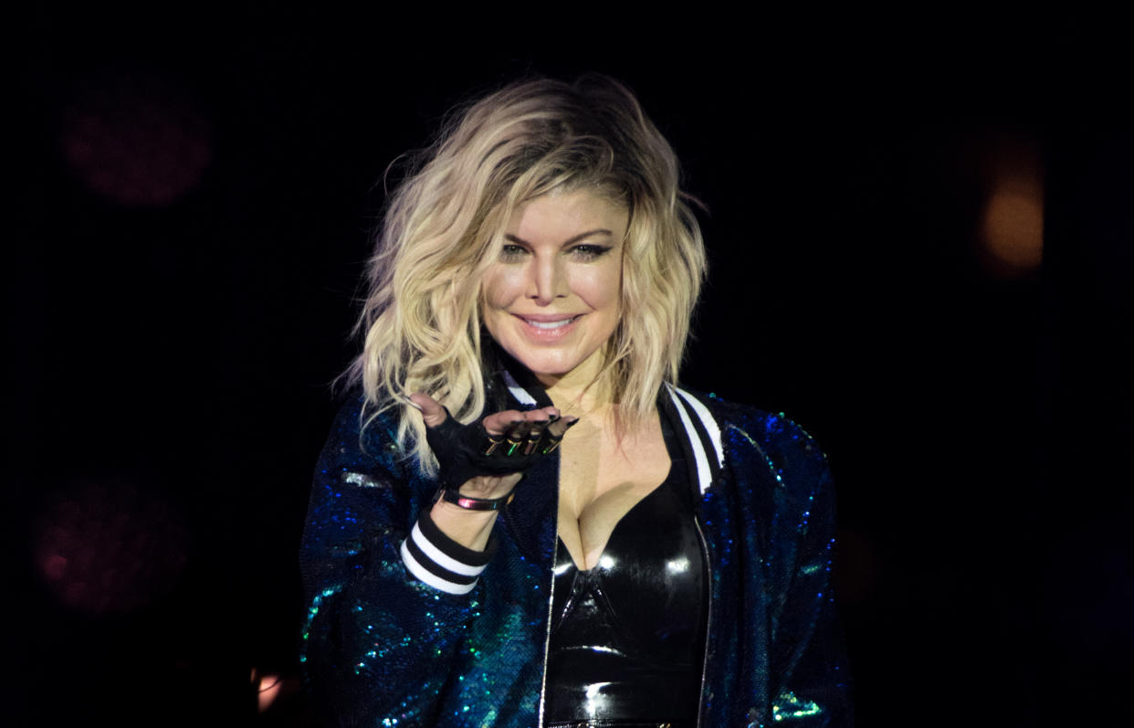 NEW YORK, NY – JUNE 26: Fergie performs on stage during New York City Pride 2016 – Dance On The Pier on June 26, 2016 in New York City. (Photo by Noam Galai/WireImage)