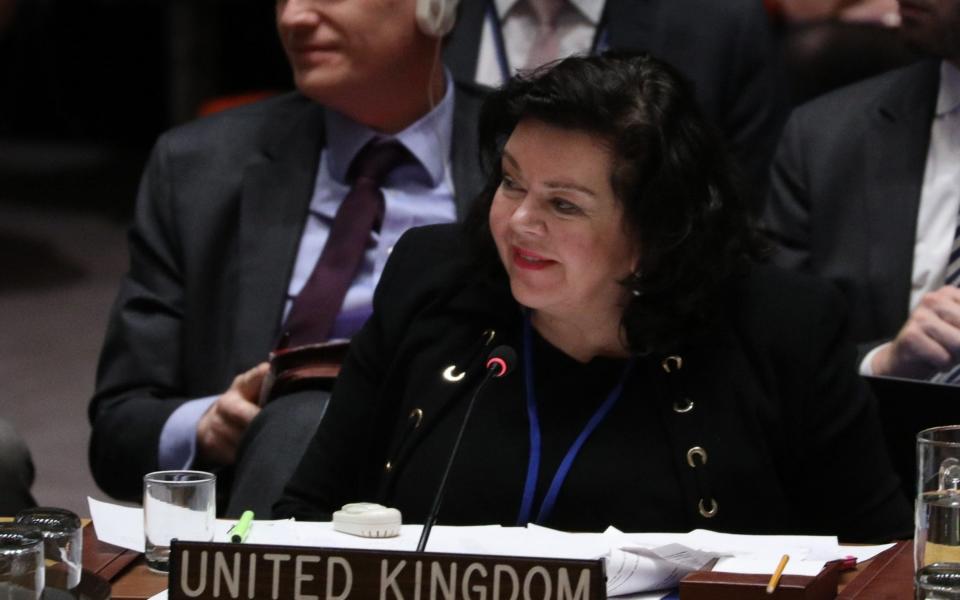 Karen Pierce, UK Ambassador to the United Nations  - Anadolu