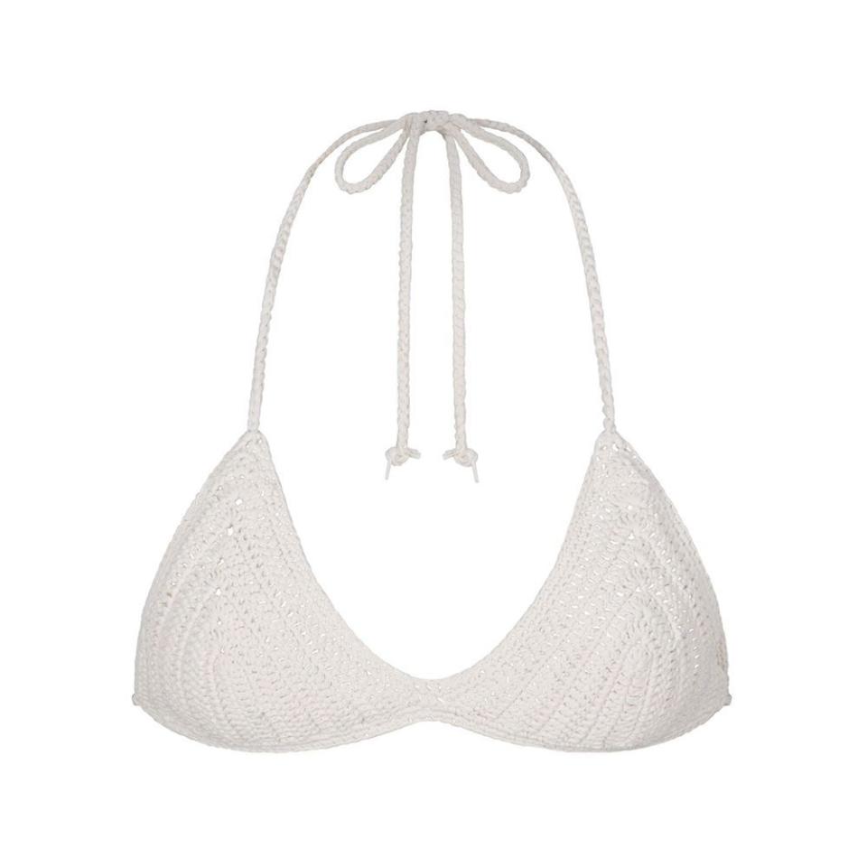 <p><a href="https://go.redirectingat.com?id=74968X1596630&url=https%3A%2F%2Fskims.com%2Fproducts%2Fcrochet-swim-triangle-bikini-top-marble&sref=https%3A%2F%2Fwww.elle.com%2Ffashion%2Fshopping%2Fa44197826%2Fcute-summer-outfits%2F" rel="nofollow noopener" target="_blank" data-ylk="slk:Shop Now;elm:context_link;itc:0;sec:content-canvas" class="link ">Shop Now</a></p><p>Crochet Swim Triangle swimsuit Top </p><p>skims.com</p><p>$38.00</p>