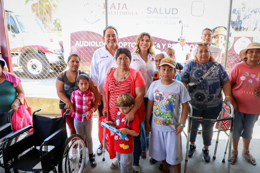 Marina del Pilar encabeza jornada gratuita de salud en colonia de Tijuana