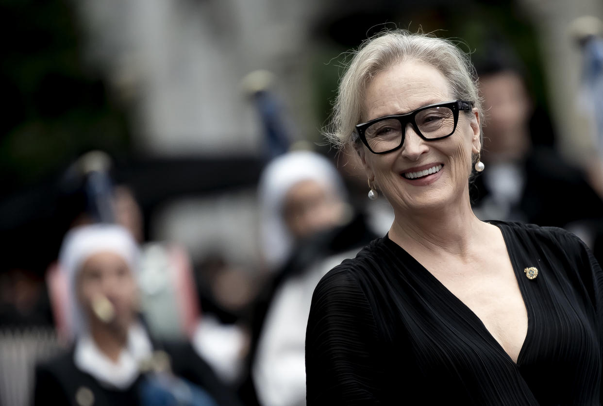 Meryl Streep y la historia de su trágica historia de amor vivida en la privacidad (Foto de Samuel de Roman/Getty Images)
