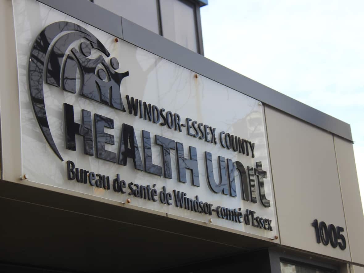 The Windsor-Essex County Health Unit office on Ouellette Avenue in Windsor is shown in a file photo. (Mike Evans/CBC - image credit)
