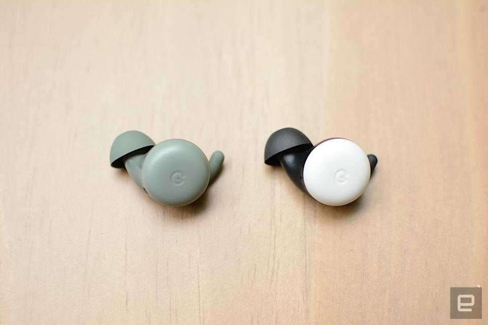 Google’s latest true wireless earbuds are a $99 version of the Pixel Buds it debuted in 2020. Surprisingly, the company kept nearly all of the features that made those buds such a good option for users who prefer Google Assistant. The company did nix the on-board volume controls and Adaptive Sound is still no replacement for ANC, but there’s a lot to like here for the price. 