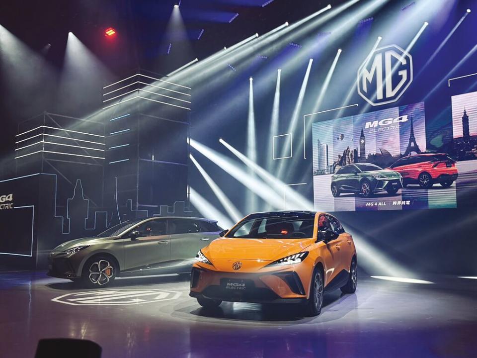 中華MG首輛電動車MG4於13日上市，入手起價不到百萬。圖／陳慜蔚