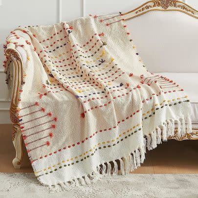 A woven throw for up to 64% off