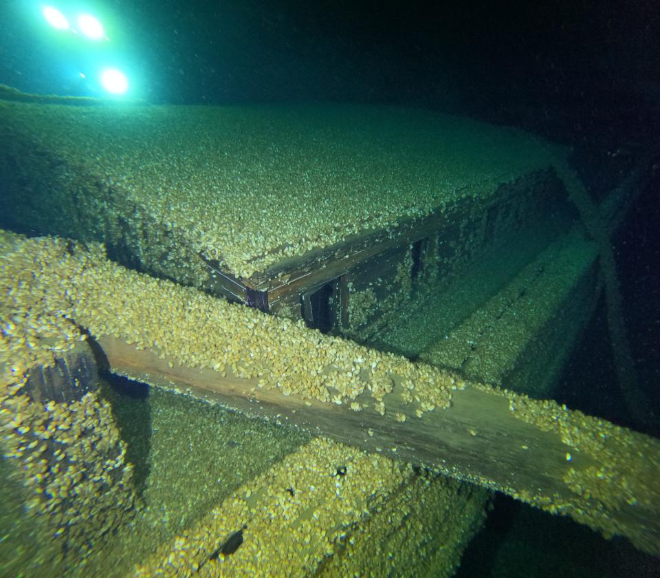 A schooner called the Trinidad was one of the shipwrecks discovered in 2023 in Wisconsin's Lake Michigan waters. The Trinidad was found in water 300 feet deep near Algoma.