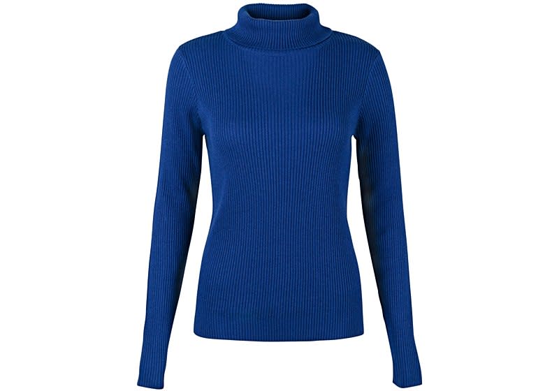 Blue Polo Neck