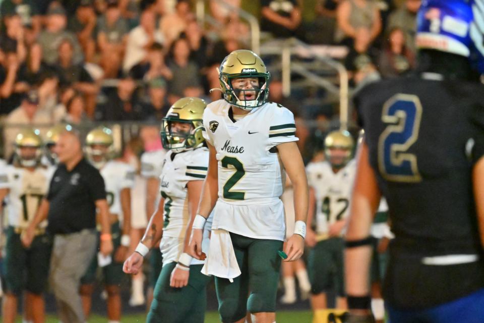 Nease quarterback Marcus Stokes threw 13 touchdowns this season, and rushed for 13 more.