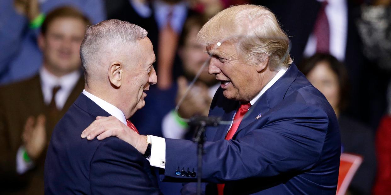 Donald Trump James Mattis