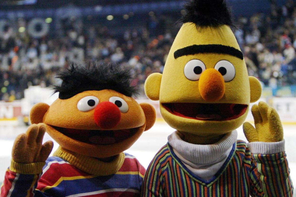 The organisation behind Sesame Street has said characters Bert and Ernie are 'best friends': Bongarts/Getty Images
