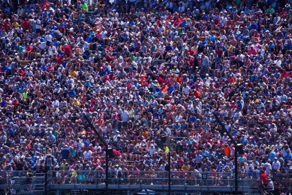 For the first time since 2019, Indy threw open the gates for Sunday's Indianapolis 500, and an estimated 300,000 fans took advantage of it.