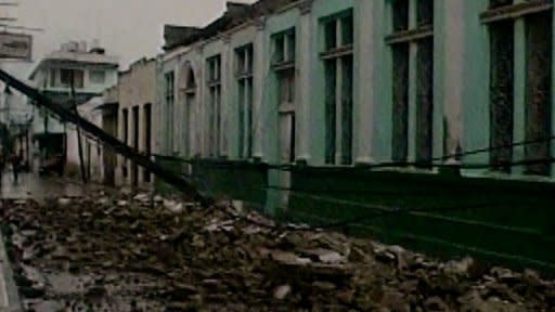 Sandy deja grandes daños en Cuba (Duración: 00:00:56)