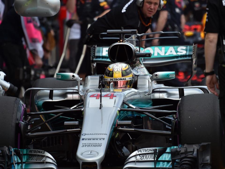 Hamilton was half-a-second faster than his nearest challenger in Vettel (Getty)