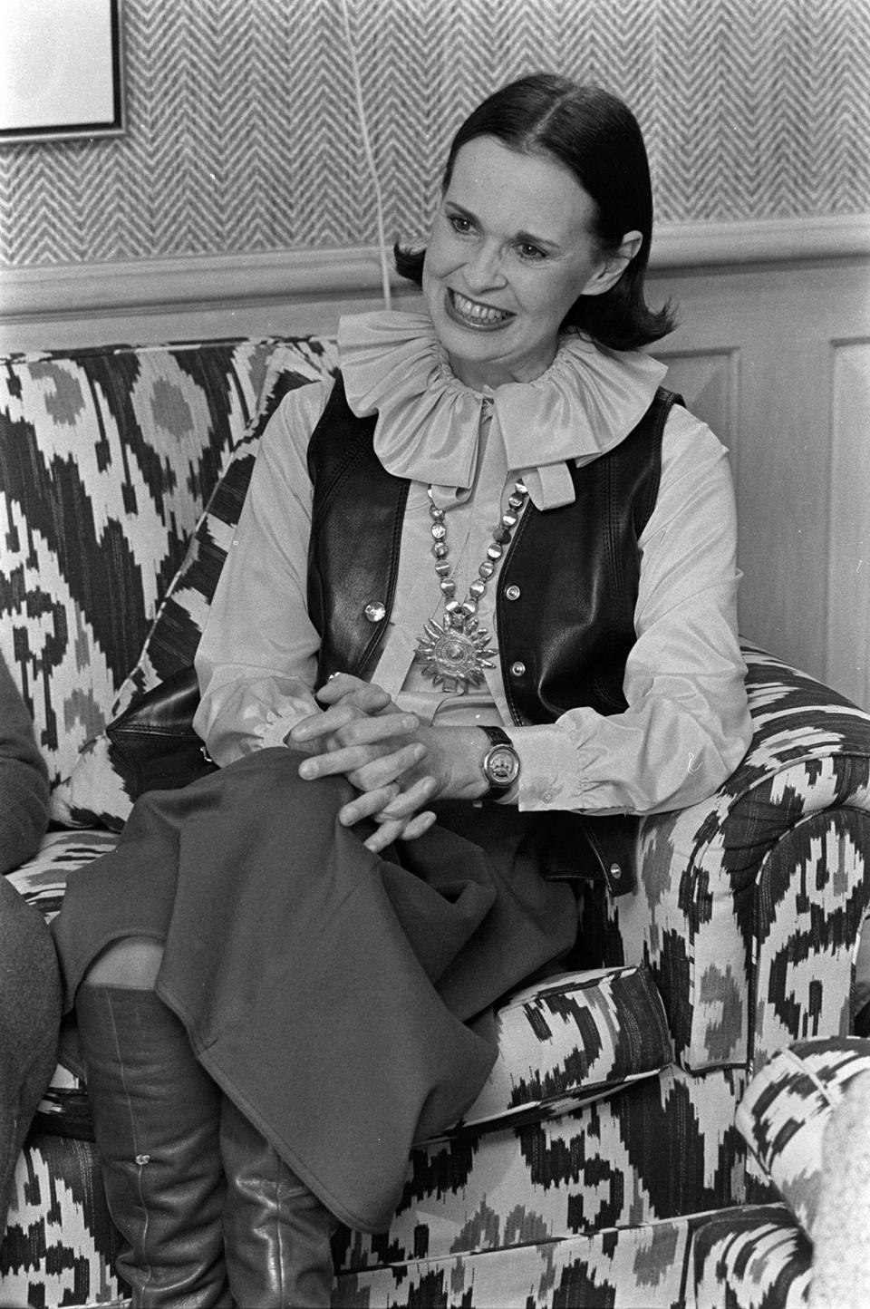 Designer Gloria Vanderbilt Cooper