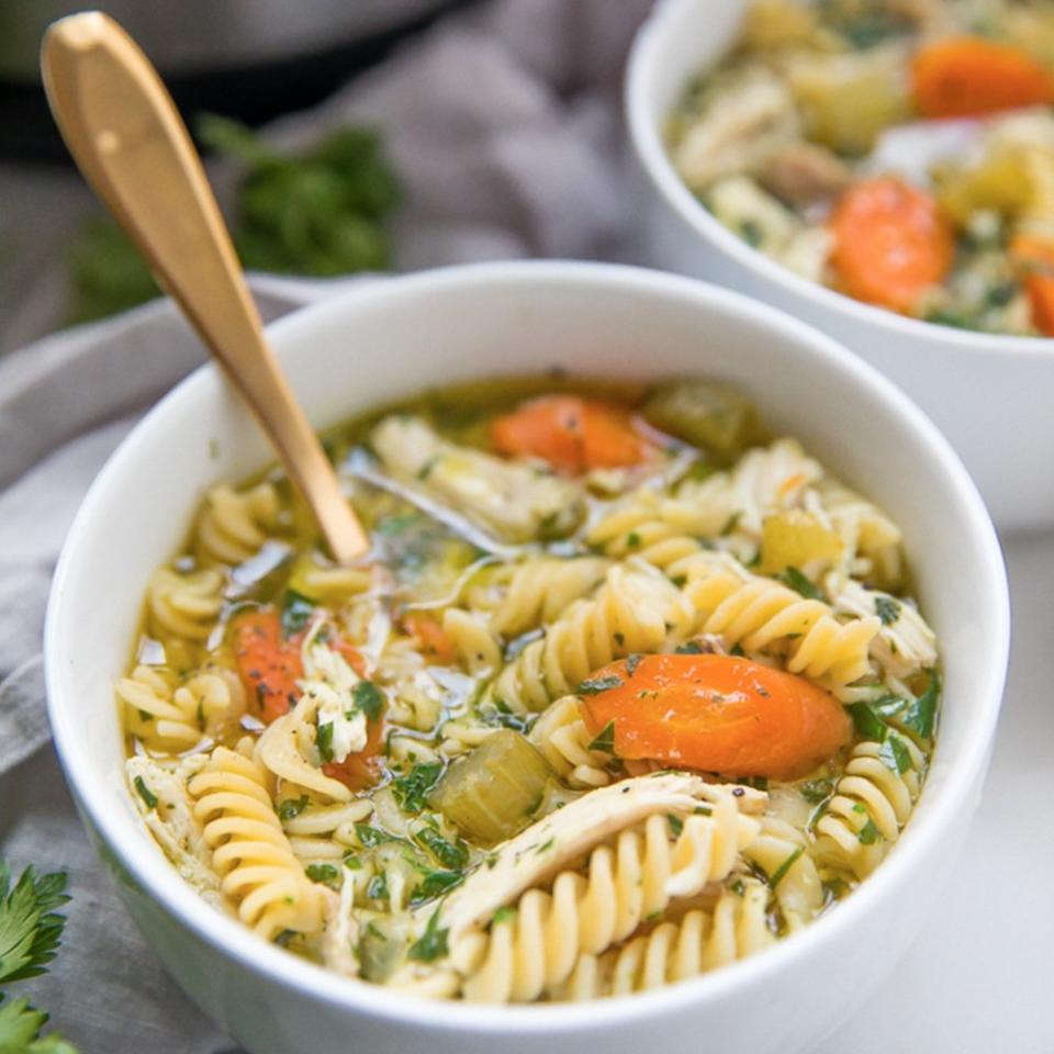 Instant Pot Gluten-Free Chicken Noodle Soup