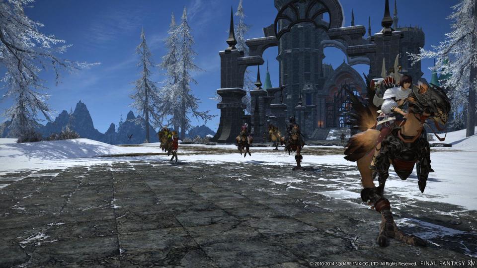 FFXIV ARR Mounts