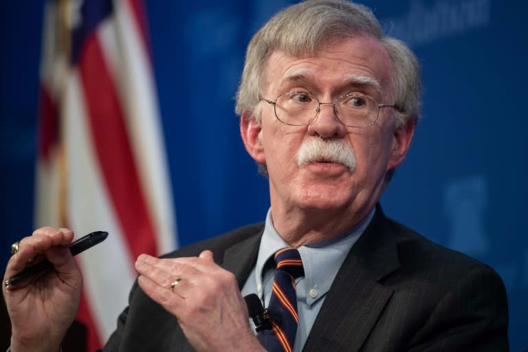 In a speech billed as unveiling a new US strategy on Africa, national security advisor John Bolton echoed Donald Trump's "America First" philosophy