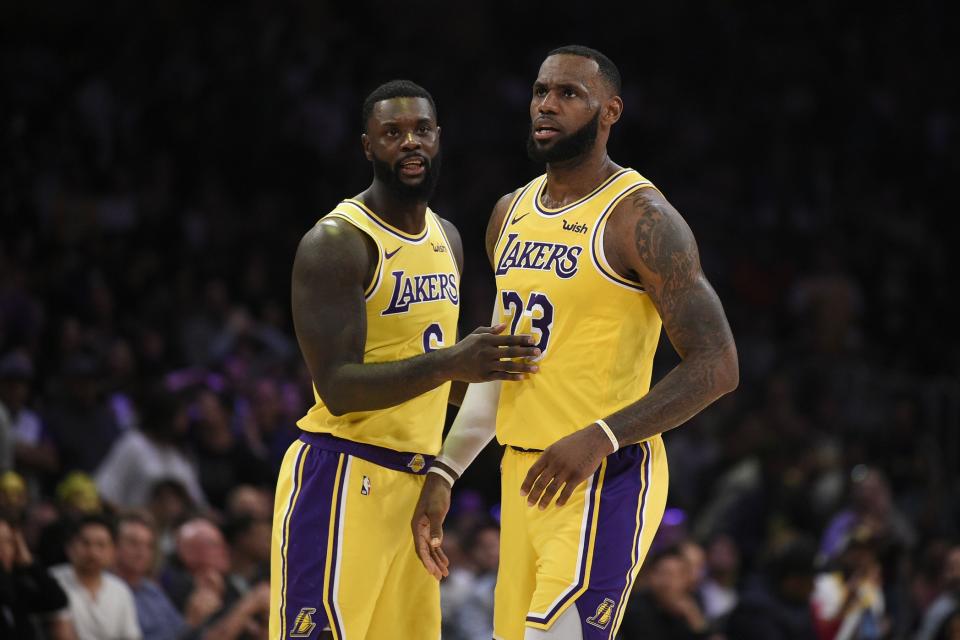 Lance Stephenson - LeBron James, Lakers