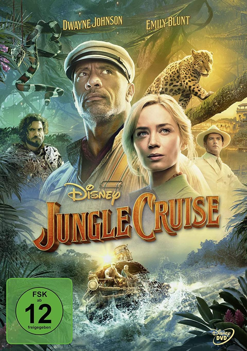 "Jungle Cruise" ist ein Film für viele Geschmäcker: Neben Action und Spannung bietet der Streifen von Jaume Collet-Serra auch jede Menge Witz und eine wohldosierte Portion Romantik. (Bild: Disney)