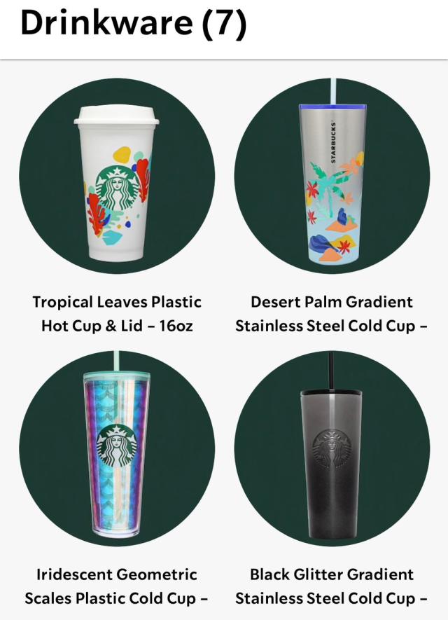 Starbucks Dining | Starbucks Cold Color Changing Cups | Color: Blue | Size: Os | Lobri1222's Closet
