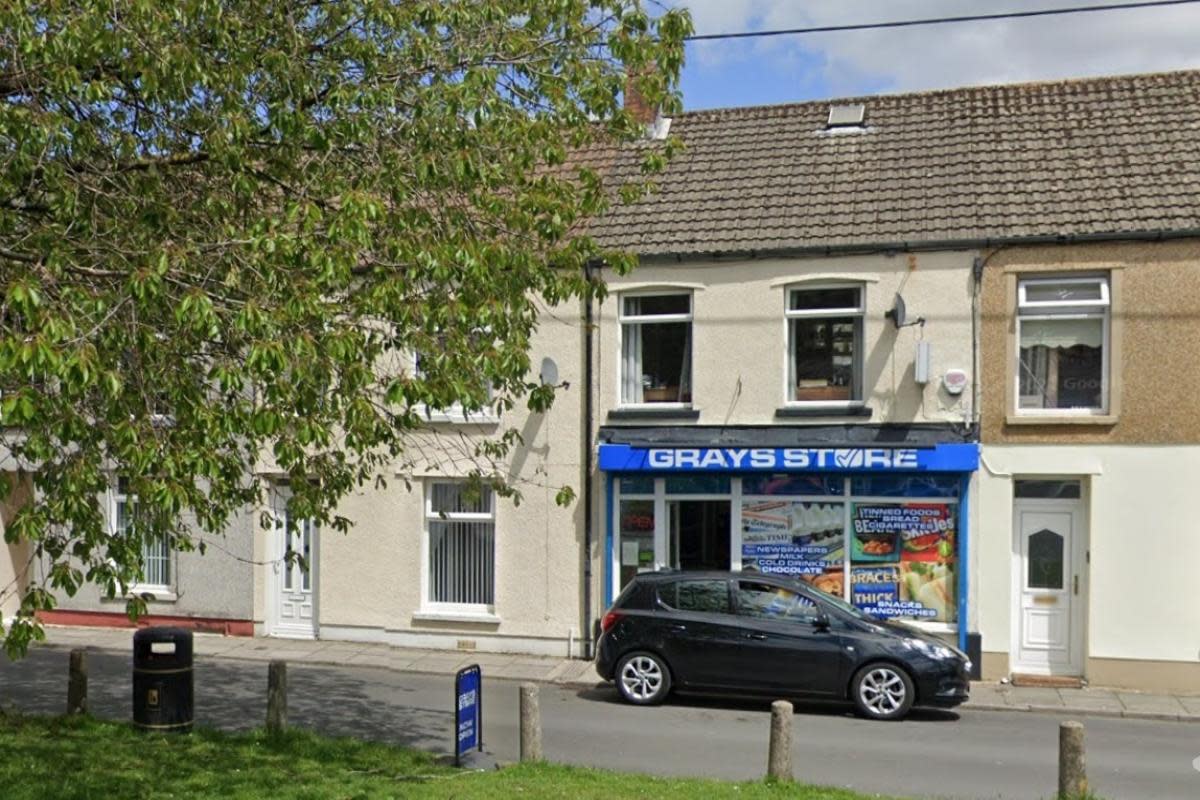 90 Glyn Terrace in Tredegar. From Google Streetview.