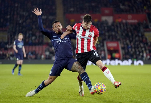 Southampton v Manchester City – Premier League – St Mary’s Stadium