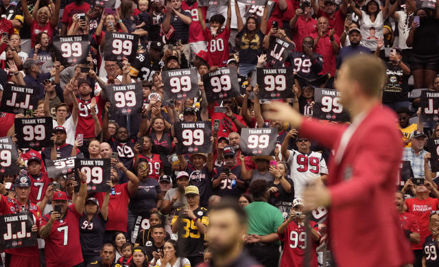 Texans vs. Steelers live blog: J.J. Watt Ring of Honor