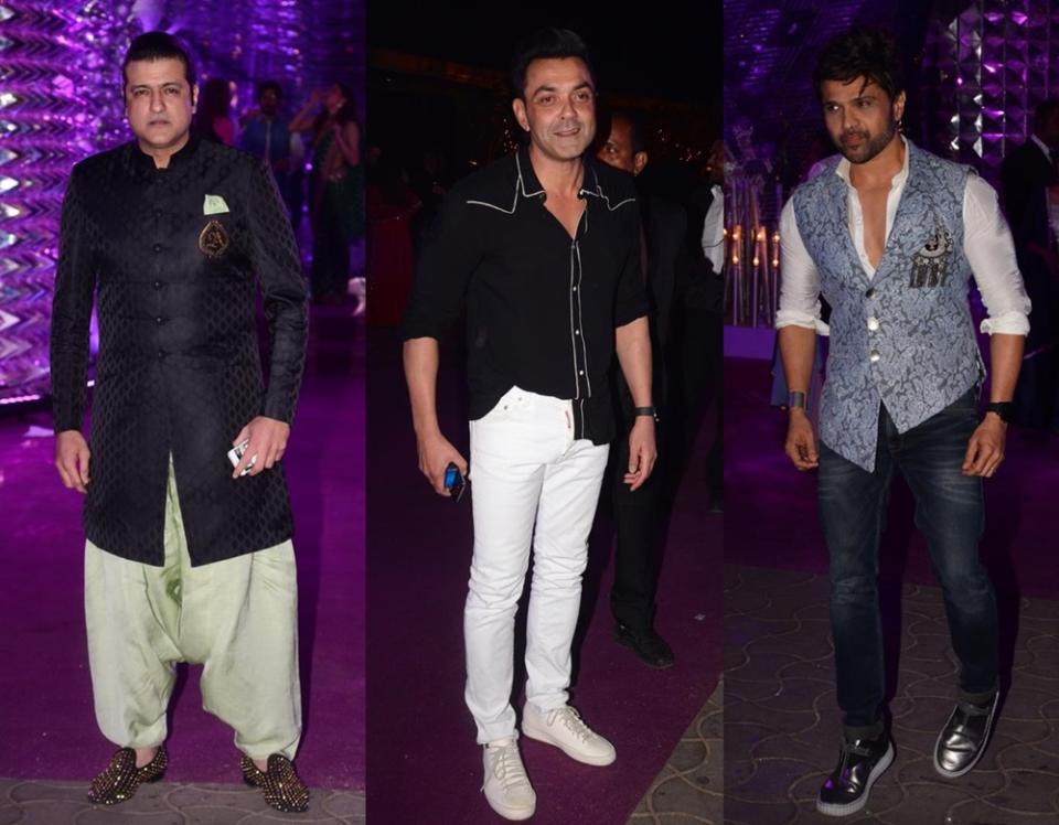 In Pics! Shah Rukh, Raveena and others attend Azhar Morani and Tanya Seth’s sangeet