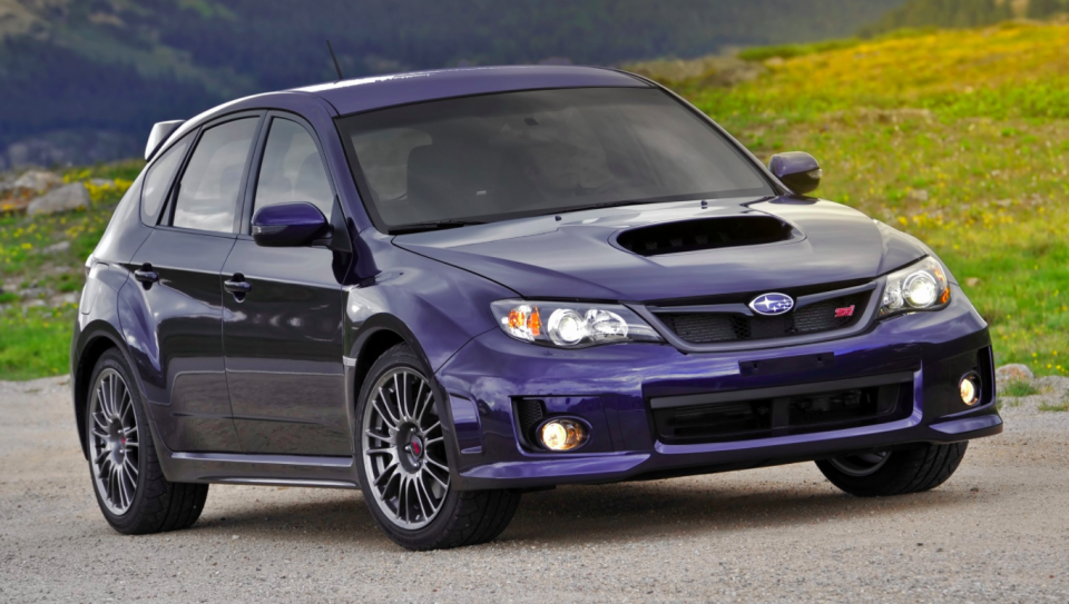 <p>For the last-generation Impreza WRX and WRX STI, Subaru was nice enough to offer a hatchback in addition to the sedan. Some say the hatch is the cooler version, despite not having a big wing out back. We're inclined to agree. Just look at it. <a href="https://www.ebay.com/itm/2013-Subaru-Impreza-STI-5-door/114287764261?hash=item1a9c14e325:g:7VAAAOSwMk5fFoNP" rel="nofollow noopener" target="_blank" data-ylk="slk:This one;elm:context_link;itc:0;sec:content-canvas" class="link ">This one</a> is totally stock, and it's for sale on eBay right now. </p>