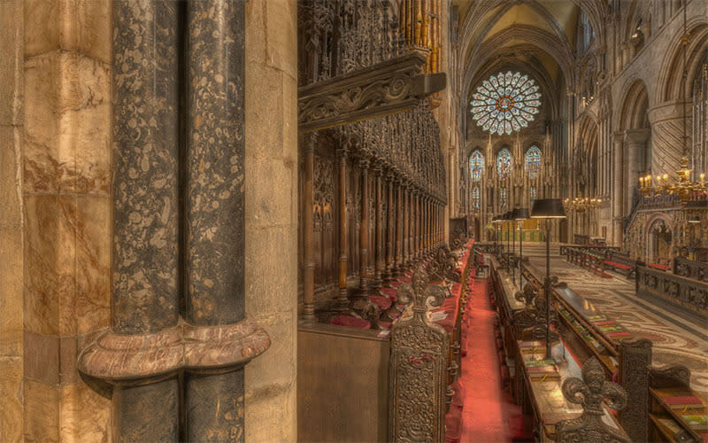 <b>Durham Cathedral </b> is close to 1,000 years old. The impressive building, combined with Durham Castle, is also a UNESCO World Heritage Site.