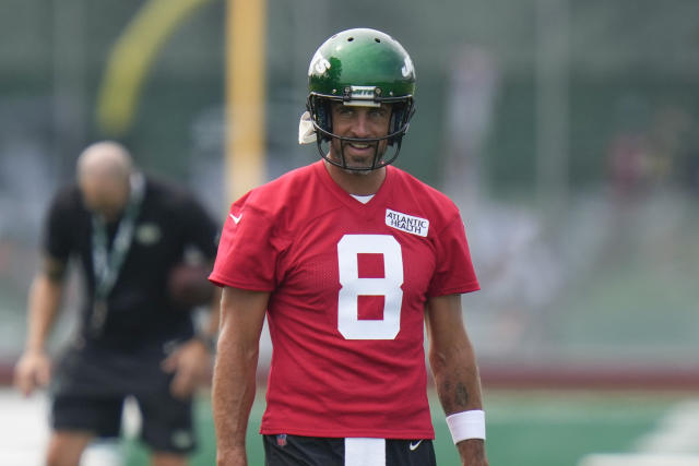 Aaron Rodgers discusses changing his NFL uniform number as he joins Jets:  '12 for the Jets is Joe Namath'