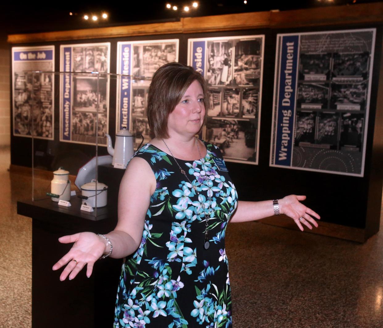 Kim Kenney, executive director of the Wm. McKinley Presidential Library & Museum, talks about their newest exhibit "Snapshots From the Factory Floor" in Canton. The exhibit documents Republic Stamping and Enameling from 1943 to 1952.