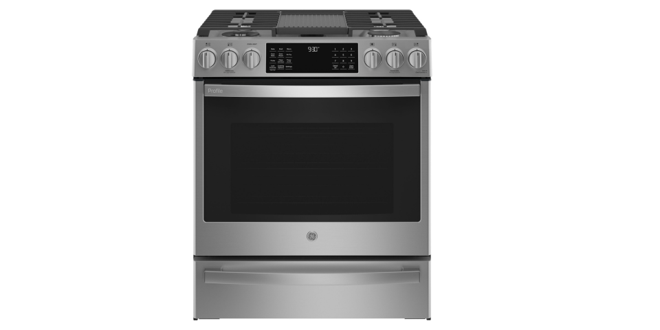 10) PGS930YPFS Smart Slide-In Gas Range