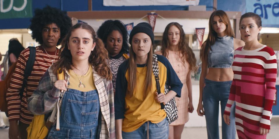 A lesbian teen fight club is born in 'Bottoms,' starring Ayo Edebiri and Rachel Sennott