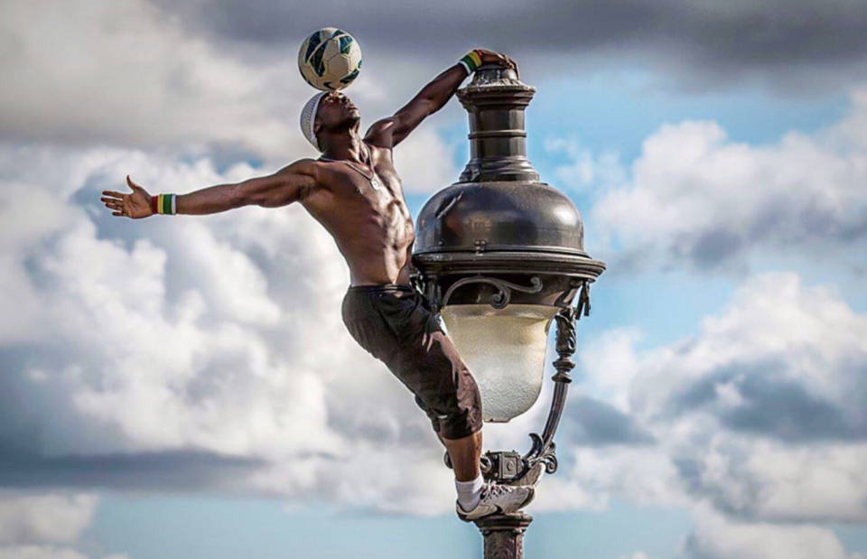 Iya Traore, freestyler / Foto: Captura de pantalla de su instagram @iyatraoreofficiel