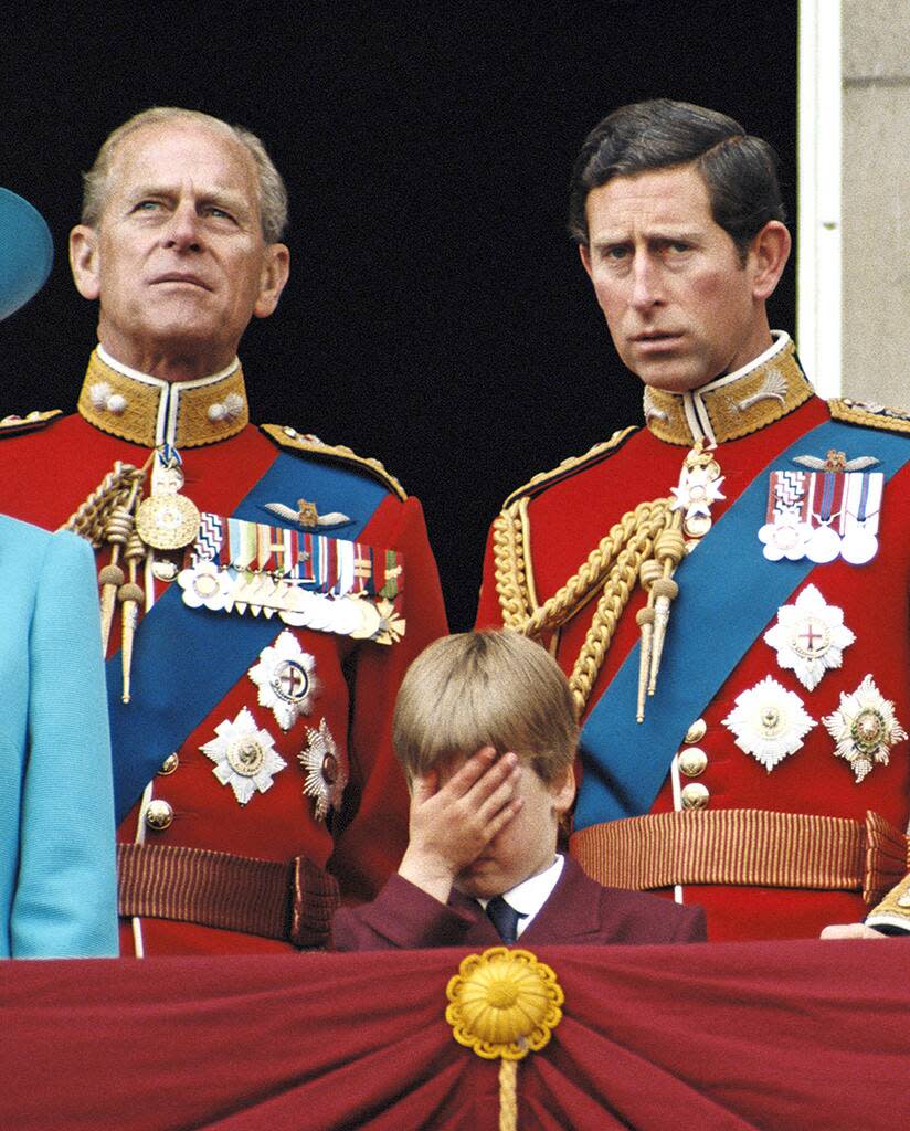 Prince Philip, Prince Charles, 1988, Widget