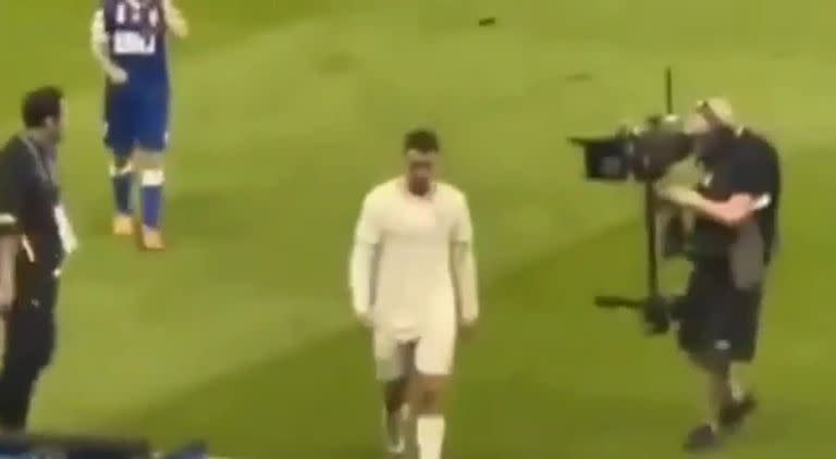 Cristiano Ronaldo tuvo un gesto al término de su partido con A-Nassr.
