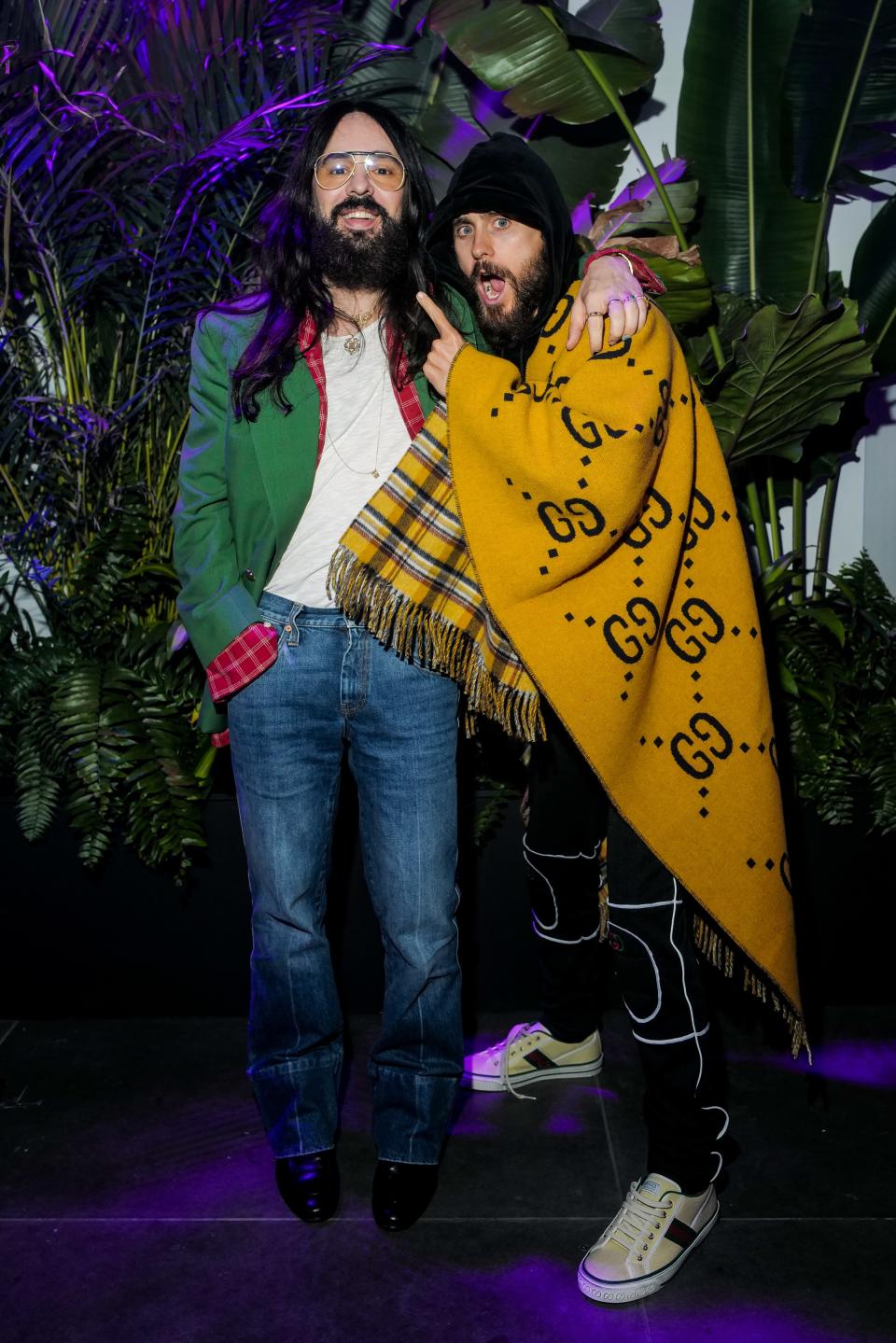 Alessandro Michele and Jared Leto