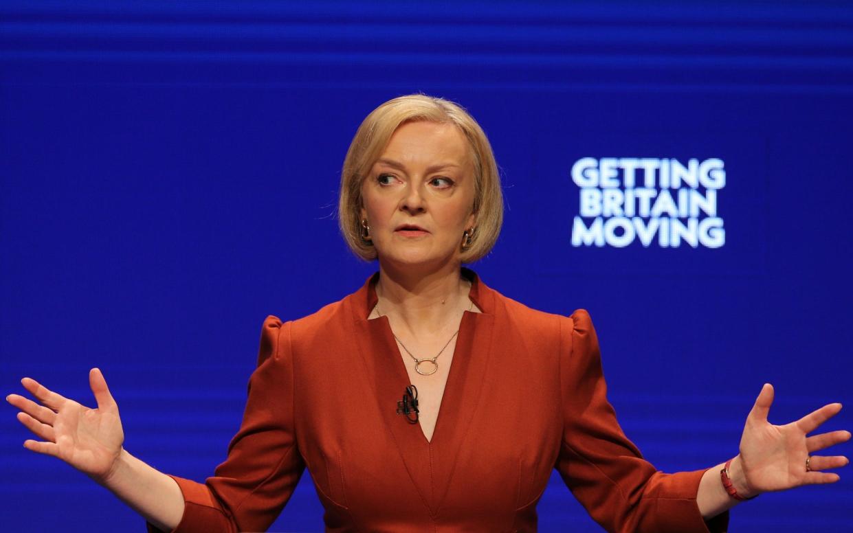 Liz Truss brought in a 'tax-cutting' mini-Budget, but it looks like levies will still rise for many people - Isabel Infantes/EPA-EFE/Shutterstock