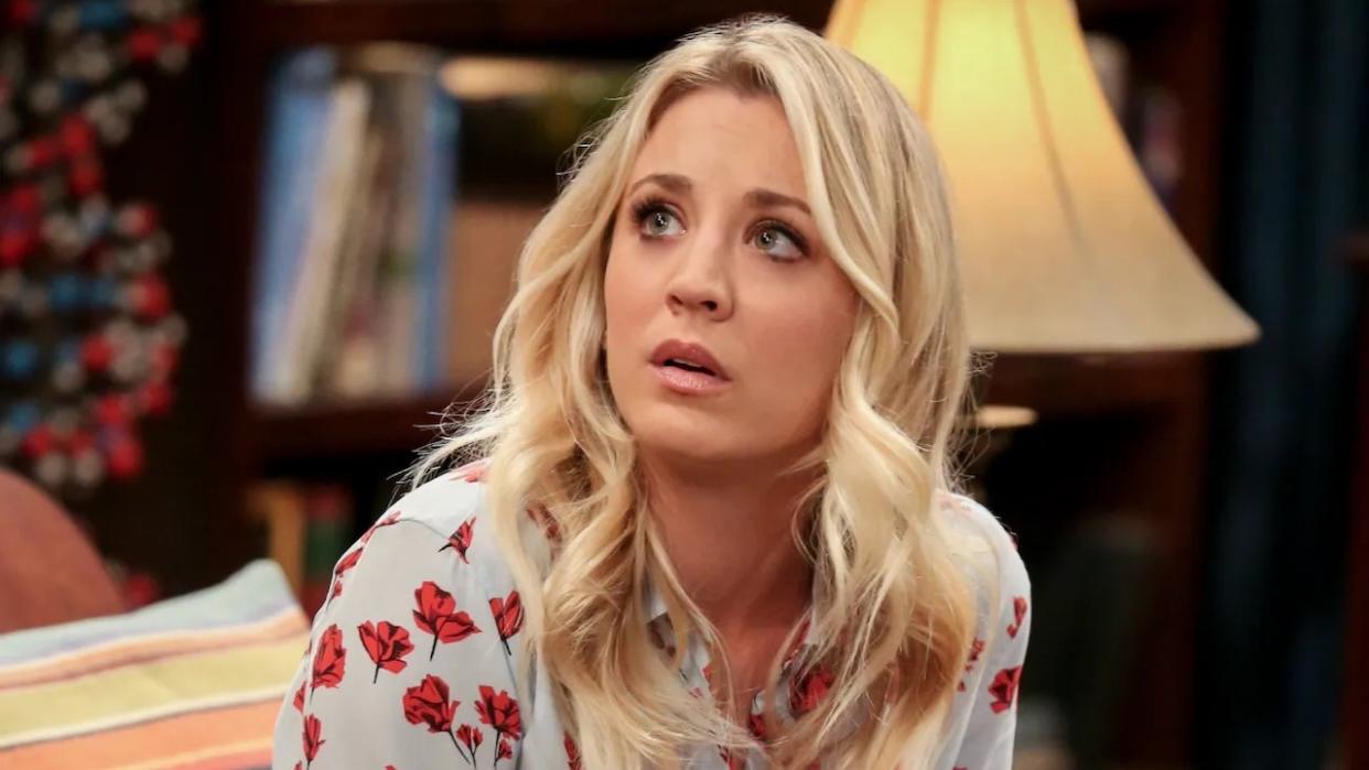  Kaley Cuoco as Penny in The Big Bang Theory. 