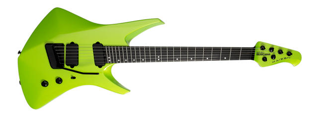 Ernie Ball Music Man Kaizen 6 Multi-Scale Guitar, Ebony Fretboard,  Kryptonite