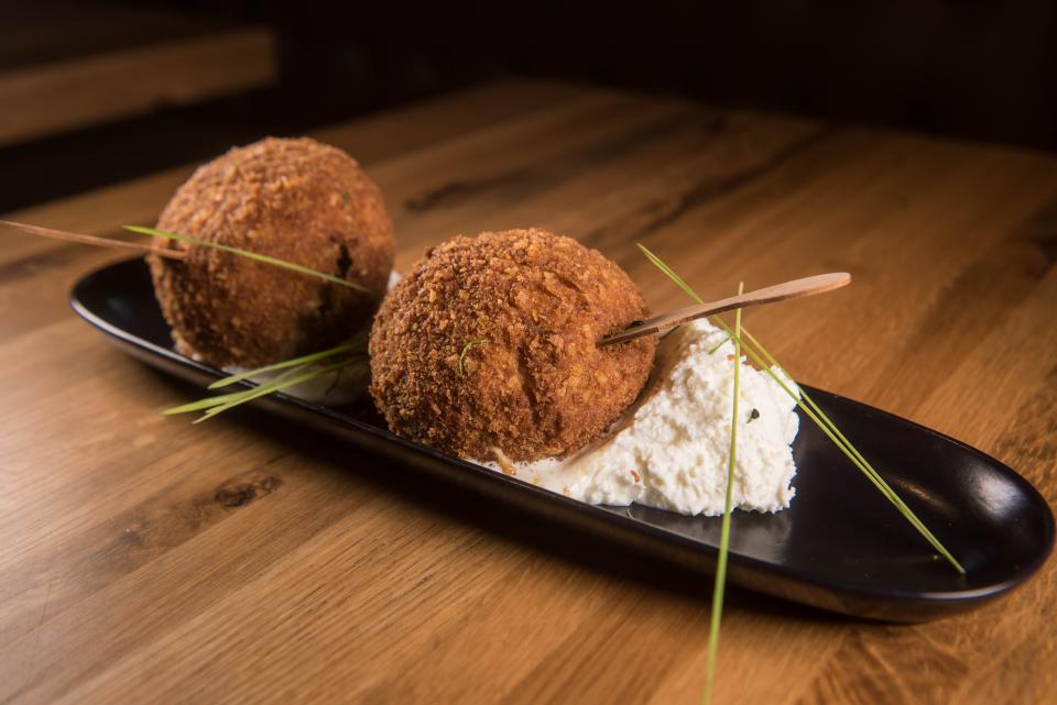 Moussaka balls at Lefkes in Englewood Cliffs