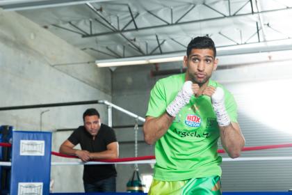 Amir Khan has been knocked out at lightweight and super lightweight. (Getty Images)