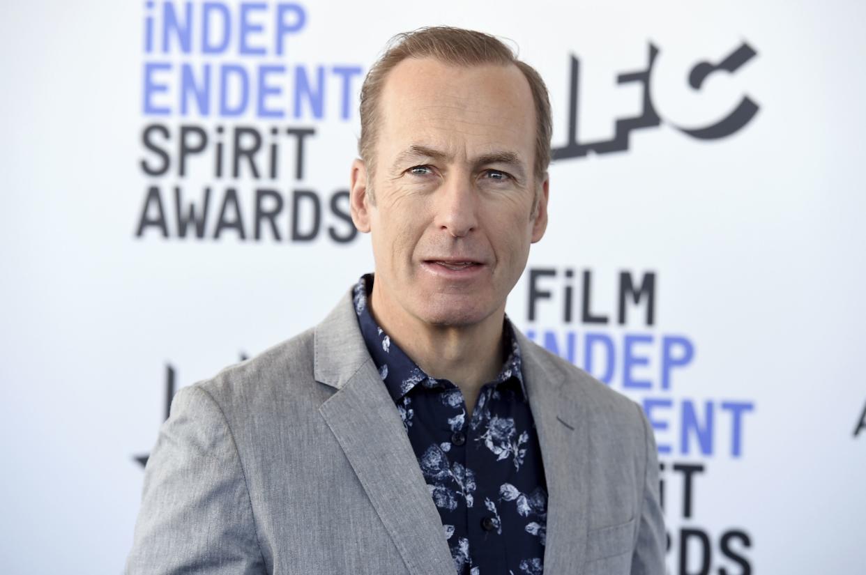 Bob Odenkirk arrives at the 35th Film Independent Spirit Awards on Saturday, Feb. 8, 2020, in Santa Monica, Calif.