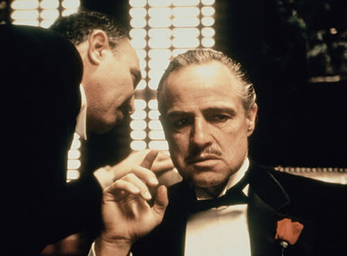 Where would modern mobster movies be without ‘The Godfather’? The Francis Ford Coppola flick is frequently cited as one of the greatest movies of all time thanks to it’s emotional and psychological depth. The film has become a pop culture staple, and iconic images have been parodied and referenced in everything from 'Saturday Night Live' to The 'Simpsons'.